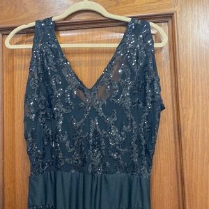 Custom made evening gown